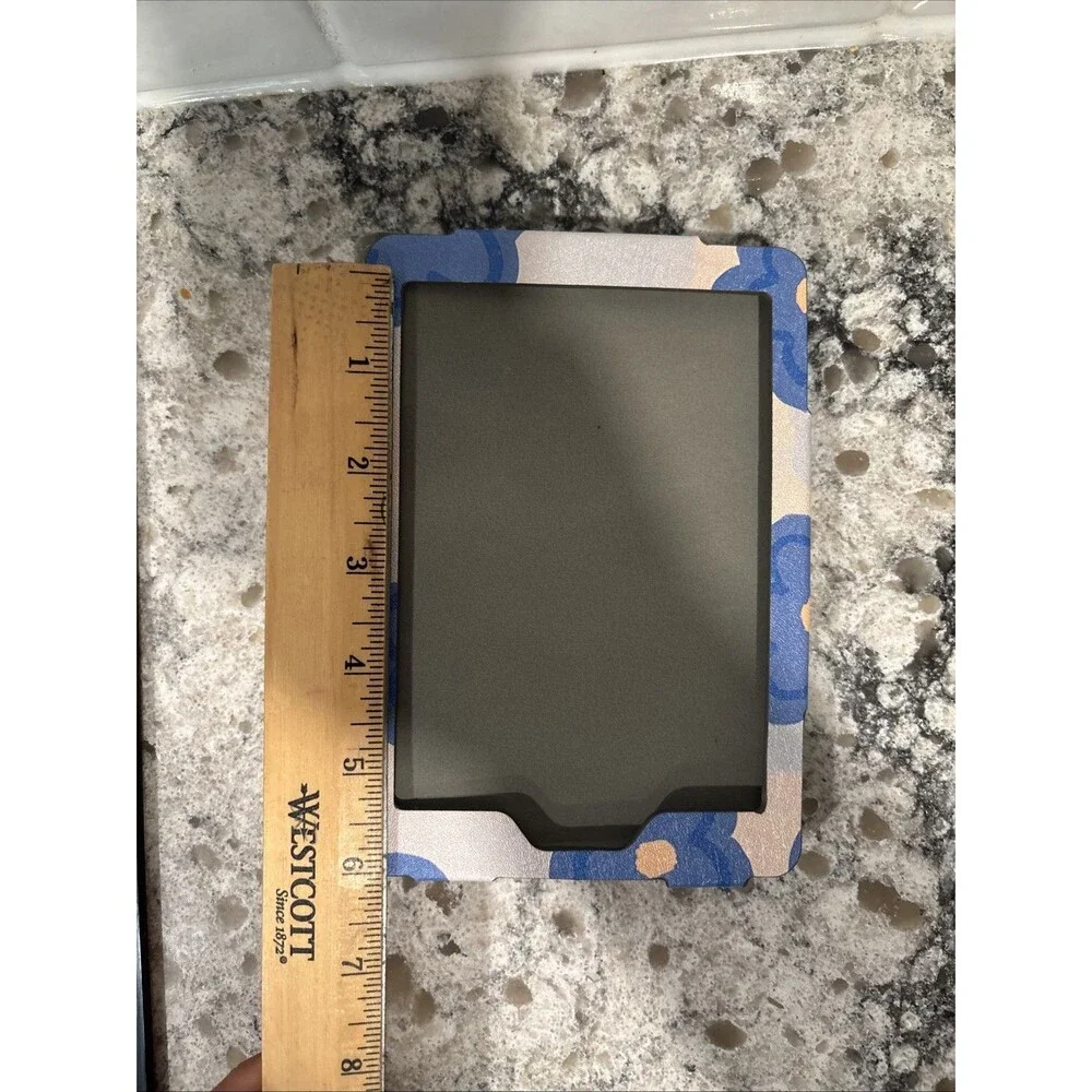 Kindle Case New Blue Flowers with‎ Hands Strap and Stand for Paperwhite